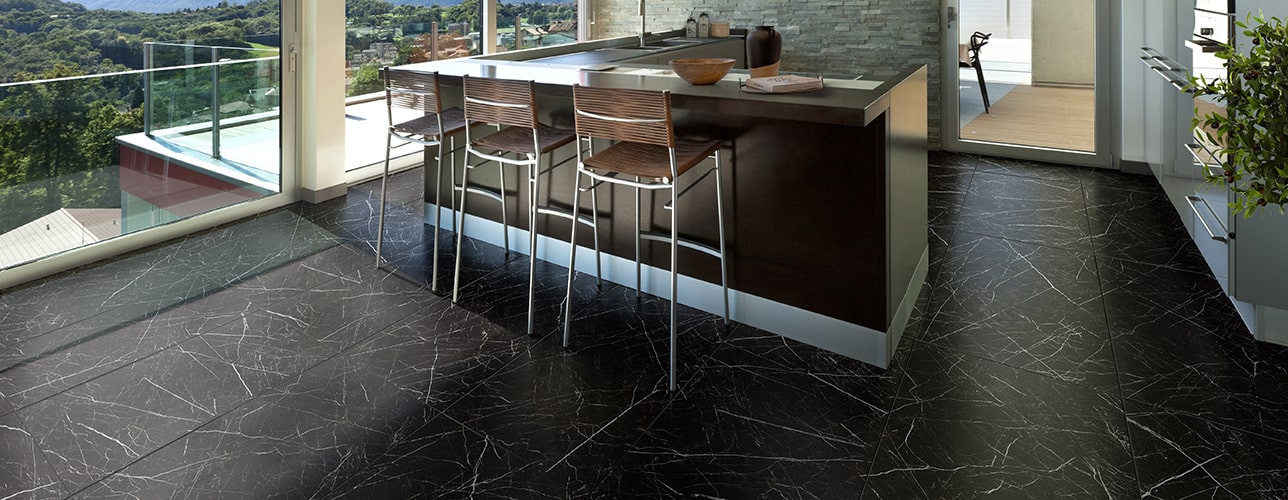 КЕРАМИКА БУДУЩЕГО Идальго Граните Пьетра черный 1200x600