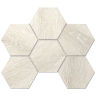 Мозаика Ametis Daintree Light Beige DA01 Hexagon Непол. 25x28,5