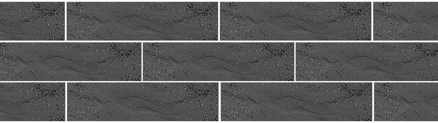 Клинкерная плитка фасадная Paradyz SEMIR grafit 6,6x24,5