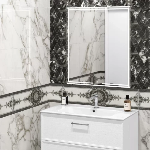 Керама Марацци / Kerama Marazzi SG850192R МОНТЕ ТИБЕРИО серый светлый лаппатированный 80x80