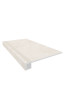 Комплект (Ступень Ametis Marmulla Ivory MA00 33x120 Непол. Прям. Борт.+Подступ. 14,5x120)
