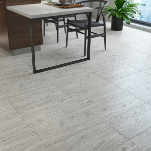 Керамогранит КЕРАМИН НОТТИНГЕМ 7 светло-серый матовый 30x60