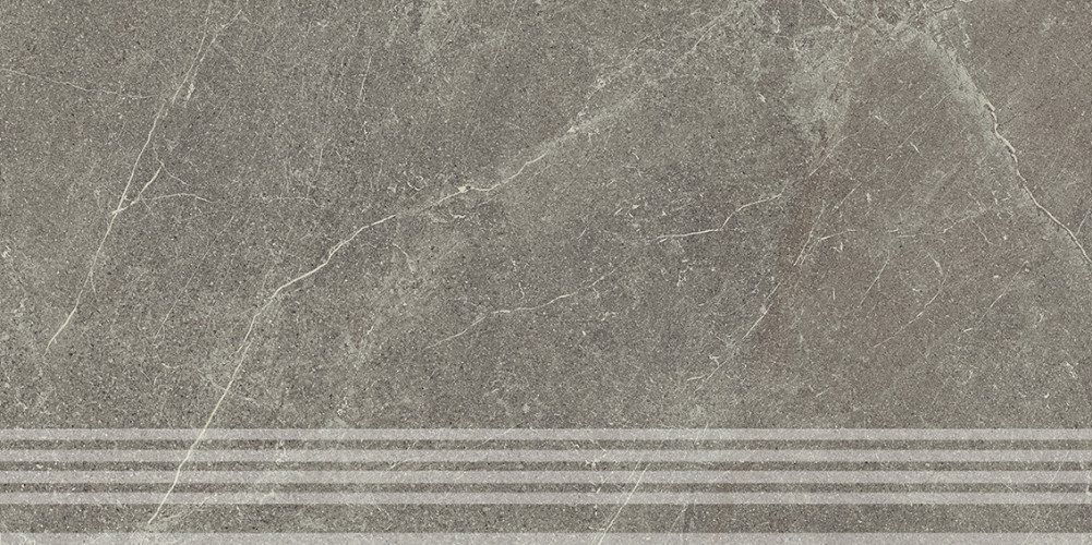 Керама Марацци / Kerama Marazzi KM6060G0511RGRF ЭСТЕРЕЛЬ Ступень серый матовый обрезной 30x60
