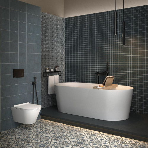 Керамическая плитка Керама Марацци / Kerama Marazzi 5298 ЧЕМЕНТО синий тёмный матовый 20x20