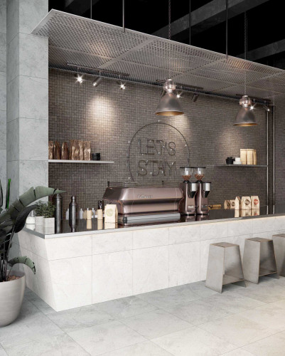 Керамогранит Estima Tramontana Эстима Трамонтана Мозаика TN03 (5х5) Неполир. 30x30