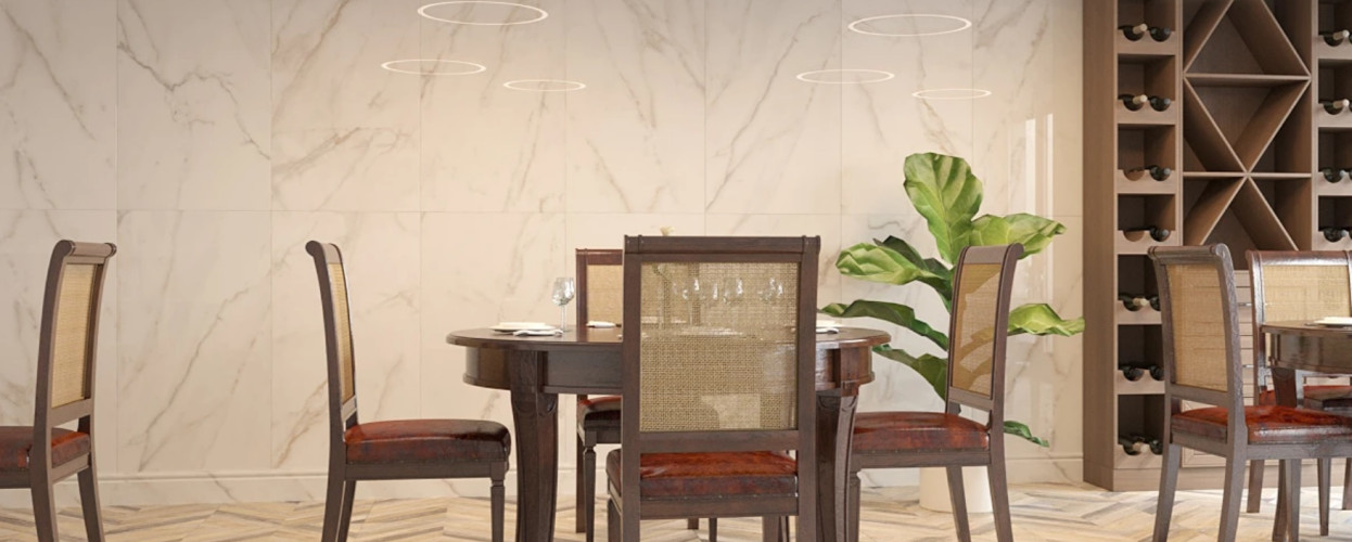 Керамогранит Estima Ideal Эстима Идеал Ступень ID01 33x120 Неполир. (прямоугольный капинос) без насечек + Подступенок 14,5x120