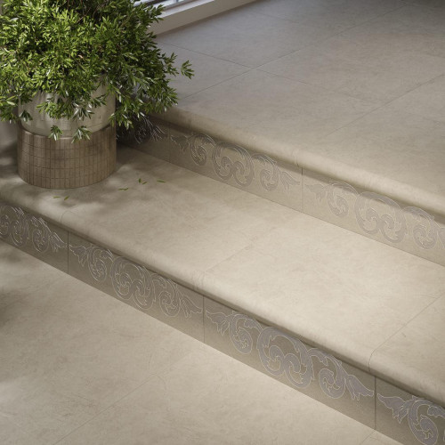 Керамогранит Керама Марацци Kerama Marazzi SG168700N\GR МОНСАНТУ СТУПЕНЬ беж светлый 33x40,2