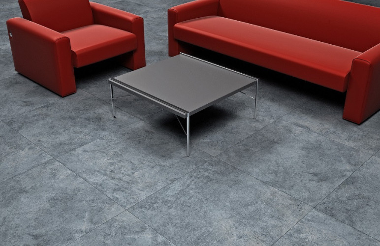 Керамогранит ГРАНИТЕЯ Таганай Черный 60x120