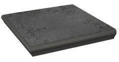 Клинкерная ступень угловая с капиносом Paradyz SEMIR grafit 33x33