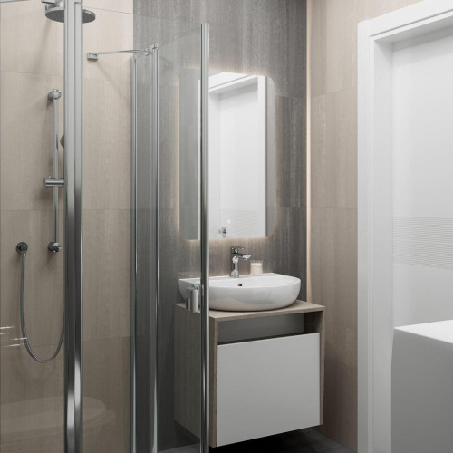 Керамическая плитка Керама Марацци Kerama Marazzi ПРО ДАБЛ 11265R серый матовый 30x60