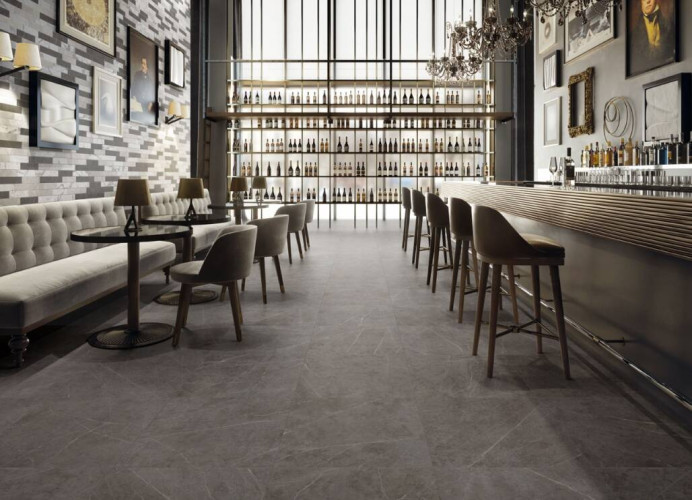 Италон Шарм Эво Антрачит Ступень Фронт / Italon Charme Evo Antracite Front 33x60