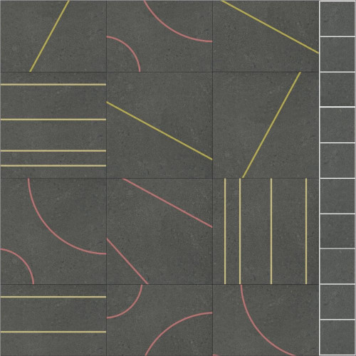 Керама Марацци / Kerama Marazzi SG935800N-GR МАТРИКС СТУПЕНЬ антрацит 30x30