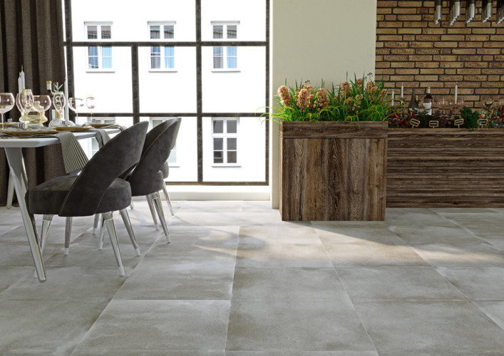 Керамогранит AXIMA FRANKFURT АКСИМА ФРАНКФУРТ серый 60x60