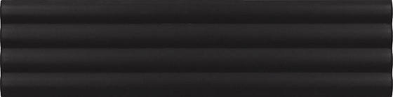 Плитка EQUIPE COSTA NOVA PRAIA Black Matt 5x20