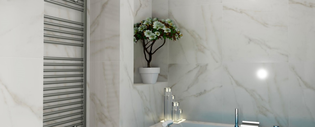 Керамогранит Estima Ideal Эстима Идеал Мозаика ID01 Hexagon Полир. 25x28,5