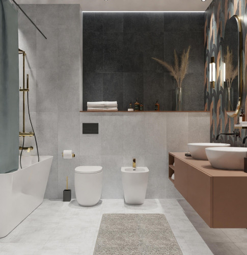 Плитка AXIMA SANTA BARBARA АКСИМА САНТА БАРБАРА светлая 30x60