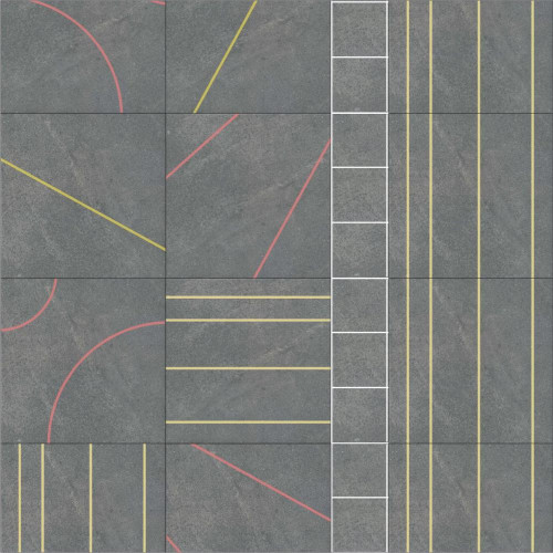 Керама Марацци / Kerama Marazzi SG935700N-2 МАТРИКС ПОДСТУПЕНОК серый темный 30x14,5