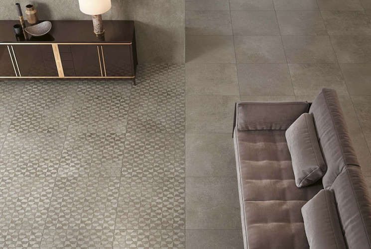 Керамогранит Atlas Concorde Drift White Battiscopa / Атлас Конкорд Дрифт Вайт Плинтус 7,2x80