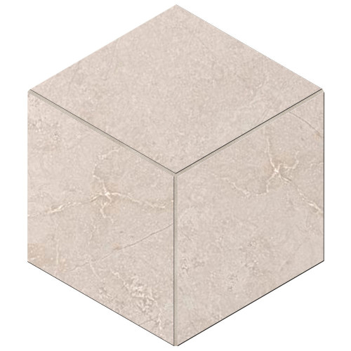 Мозаика Аметис Мармулла Дарк Беж / Ametis Marmulla Dark Beige MA03 Cube Полир. 29x25