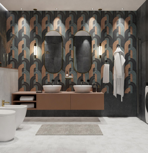 Плитка AXIMA SANTA BARBARA АКСИМА САНТА БАРБАРА декор D1 вставка 30x60