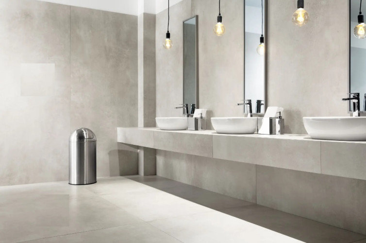 Керамогранит Tubadzin EPOXY grey 1 POL 79,8x79,8