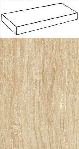 Керамогранит Атлас Конкорд ЭПОС СЭНД СТУПЕНЬ УГЛОВАЯ / Atlas Concorde Epos Sand Scalino Angolare 33x160