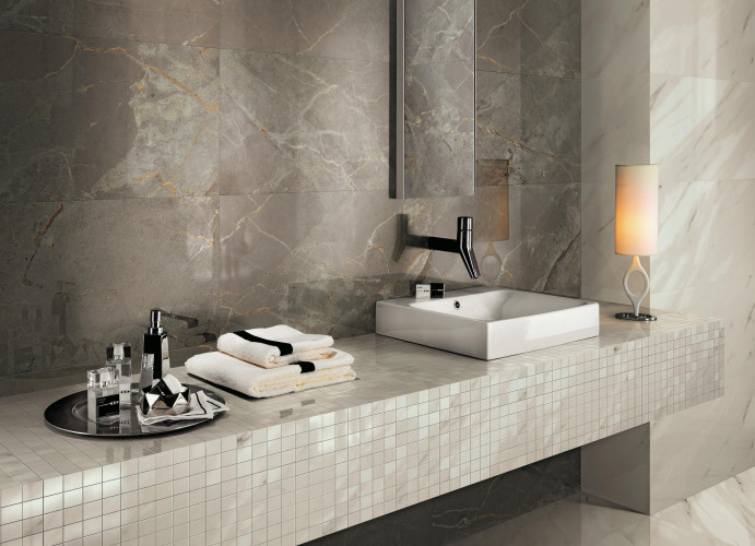 Керамическая плитка Атлас Конкорд АЛЛЮР ГРЕЙ БЬЮТИ МОЗАИКА / Atlas Concorde Allure Grey Beauty Mosaic 31,5x31,5