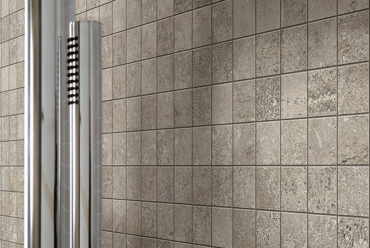 Керамогранит Atlas Concorde Drift White Mosaic / Атлас Конкорд Дрифт Вайт Мозаик 30x30