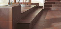 Клинкерная ступень угловая Paradyz CLOUD brown Duro 30x30