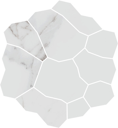 Керама Марацци / Kerama Marazzi KMD2HID020GR МАРСЕЛЬ Декор наборный серый светлый матовый обрезной 31,5x34,2