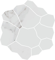 Керама Марацци / Kerama Marazzi KMD2HID020GR МАРСЕЛЬ Декор наборный серый светлый матовый обрезной 31,5x34,2