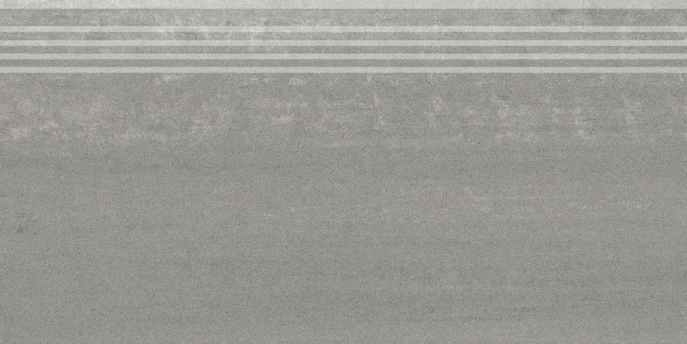 Керамогранит Керама Марацци Kerama Marazzi ПРО ДАБЛ СТУПЕНЬ DD201000R/GR серый темный матовый 30x60