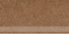 Керама Марацци / Kerama Marazzi KM6060G0661RGRF РУССИЛЬОН Ступень коричневый матовый обрезной 30x60
