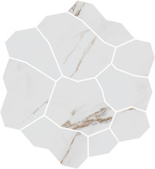 Керама Марацци / Kerama Marazzi KMD2HID022GR МАРСЕЛЬ Декор наборный белый матовый обрезной 31,5x34,2