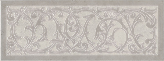Керамическая плитка Керама Марацци Kerama Marazzi HGD\B504\15147 МОНСАНТУ ДЕКОР 3 серый светлый глянцевый 15x40