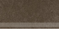 Керама Марацци / Kerama Marazzi KM6060G0911RGRF РУССИЛЬОН Ступень коричневый темный матовый обрезной 30x60