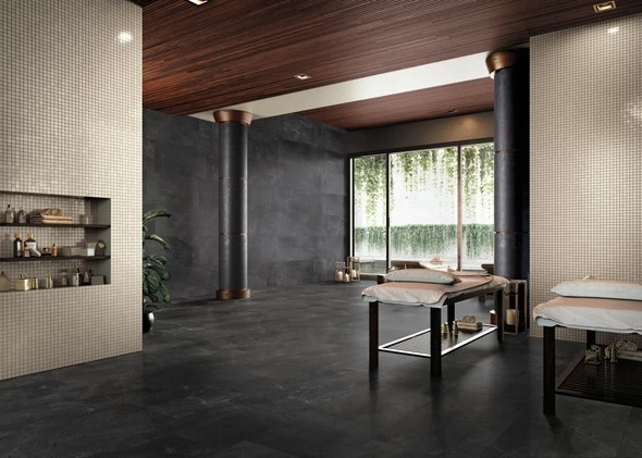 Керамогранит Atlas Concorde Wise Dark Mosaic Lap / Атлас Конкорд Вайз Дарк Мозаика Лап 30x30