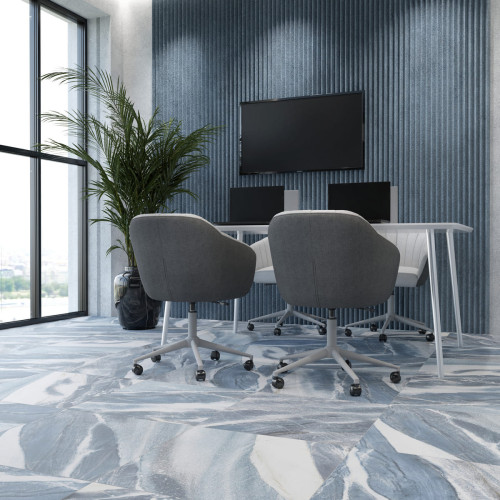 Керамогранит ПИАСТРЕЛЛА AZ603R azul macaube / синий камень матовый 60x60