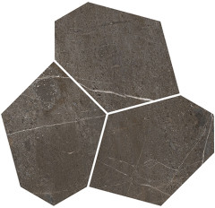 Керама Марацци / Kerama Marazzi KMD2HID027GR МАРСЕЛЬ Декор наборный коричневый матовый обрезной 26,5x25,5