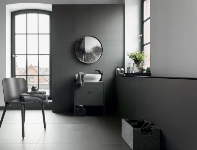 Керамогранит Tubadzin INDUSTRIO Graphite MAT 59,8x59,8