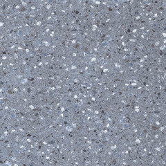 Керамогранит ПИАСТРЕЛЛА BT611R blu terrazzo / голубой терраццо матовый 60x60