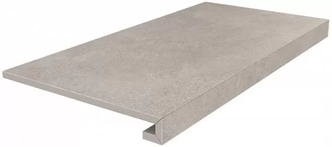 Керама Марацци / Kerama Marazzi ПРО СТОУН СТУПЕНЬ клееная DD600320R\GCF серый светлый 33x60