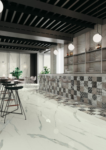 Атлас Конкорд ЭМПАИР СТАТУАРИО БОРДЮР / Atlas Concorde Empire Statuario Listello 7,2x60