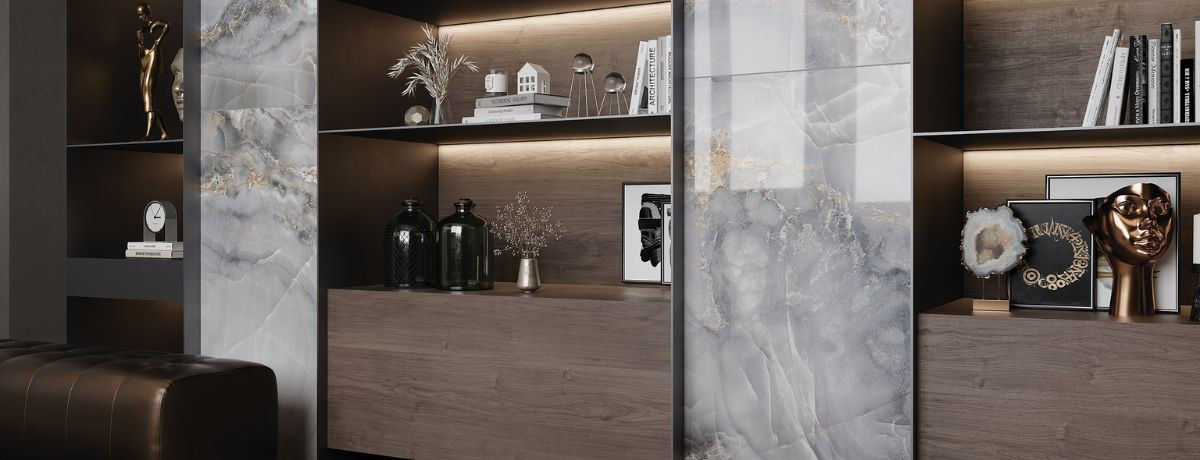 Керамогранит Аметис Белиз Грэй / Ametis Belize Grey BZ03 полиров 60x120