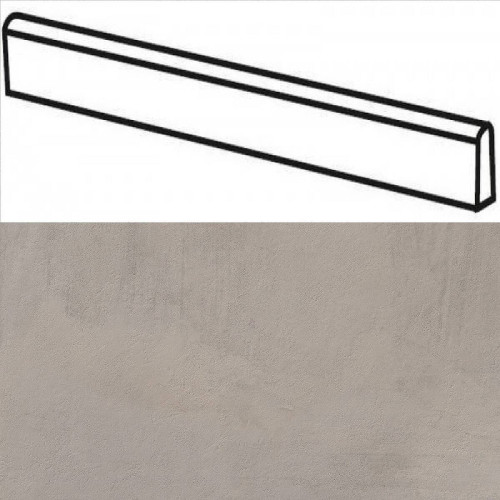 Италон Миллениум Айрон Плинтус / Italon Millennium Iron Battiscopa 7,2x60