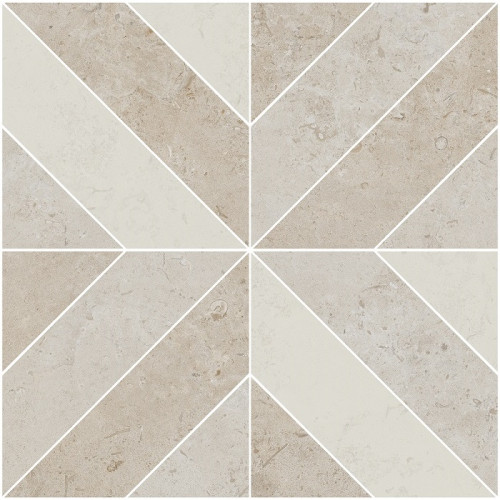 Керамогранит Керама Марацци / Kerama Marazzi ID125T ПРО ЛАЙМСТОУН декор бежевый матовый 60x60