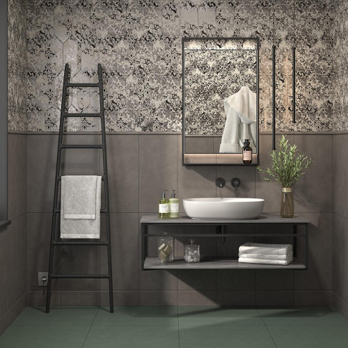 Керамическая плитка Керама Марацци / Kerama Marazzi 11272R ЧЕМЕНТО коричневый темный матовый 30x60