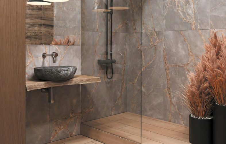 Керамогранит Аметис Интенс Грэй / Ametis Intense Grey IN01 полиров 60x120