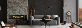 Керамогранит Estima Luna Black Эстима Луна Блэк LN04 Неполир. Рект. 60x60