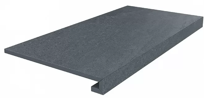 Керама Марацци / Kerama Marazzi DD602420R\GCF ПРО МАТРИКС Ступень клееная антрацит обрезной 33x60